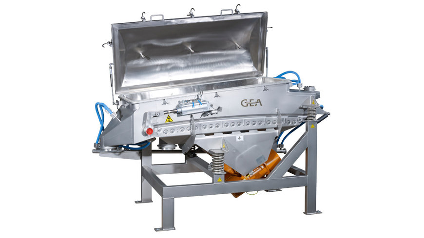 NEW DESIGN FOR GEA SCAN-VIBRO SIFTER FOCUSES ON ALTERNATIVE FOODS